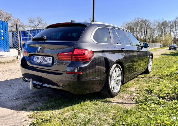 BMW Seria 5 cena 72000 przebieg: 227707, rok produkcji 2015 z Warszawa małe 379